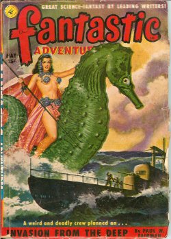 Seller image for FANTASTIC ADVENTURES: May 1951 for sale by Books from the Crypt