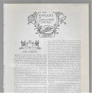 Bild des Verkufers fr The Rivalries Of Long And Short Codiac: Sam's Surrender / The Treasure Of Pigeon Head / Uncle Sime's Faith zum Verkauf von Legacy Books II