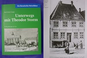 Bild des Verkufers fr Unterwegs mit Theodor Storm - Ein literarischer Reisefhrer zum Verkauf von Buchantiquariat Uwe Sticht, Einzelunter.