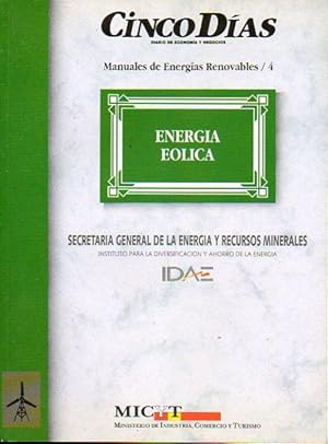 Imagen del vendedor de MANUALES DE ENERGAS RENOVABLES. 4. ENERGA ELICA. a la venta por angeles sancha libros
