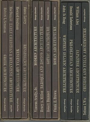 Imagen del vendedor de The Great Ages of World Architecture: Greek Architecture; Early Christian & Byzantine Architecture; Medieval Architecture, Renaissance Architecture; Roman Architecture; Gothic Architecture; Baroque and Rococo Architecture; Modern Architecture (12 Volumes) a la venta por Dorley House Books, Inc.