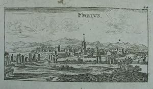 Freius. Kupferstich v. Christoph Riegel. Nürnberg um 1690, 6 x 11 cm.