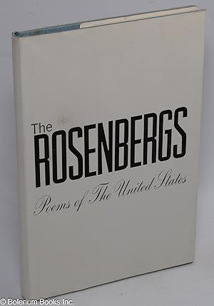 Imagen del vendedor de The Rosenbergs; poems of the United States a la venta por Bolerium Books Inc.