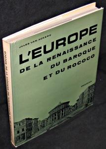 Bild des Verkufers fr L'europe de la renaissance du baroque et du rococo zum Verkauf von Abraxas-libris
