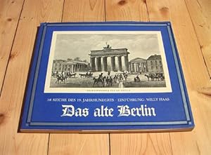 Seller image for Das alte Berlin. 38 Faksimilestiche aus dem alten Berlin des 19. Jahrhunderts. for sale by nebenmond