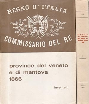Gli archivi dei regi commissari nelle provincie del veneto e di Mantova 1966