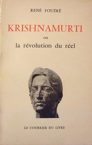 Bild des Verkufers fr KRISHNAMURTI ou la rvolution du Rel zum Verkauf von Domifasol