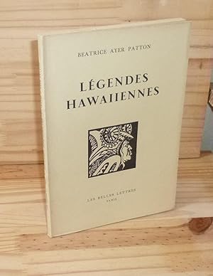 Imagen del vendedor de Lgendes Hawaiiennes. Les Belles Lettres. Paris. 1950. a la venta por Mesnard - Comptoir du Livre Ancien