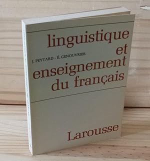Linguistique et enseignement du Français, préface de J.Cl. Chevalier. Paris. Larousse. 1970.