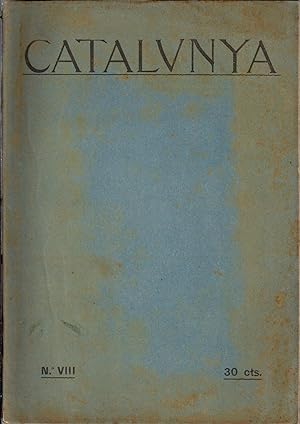 Imagen del vendedor de Catalunya, nº 8- XXX Abril de 1903 a la venta por Libreria Sanchez
