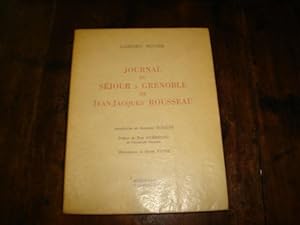 Seller image for Journal du sjour  Grnoble de Jean Jacques Rousseau for sale by Tir  Part