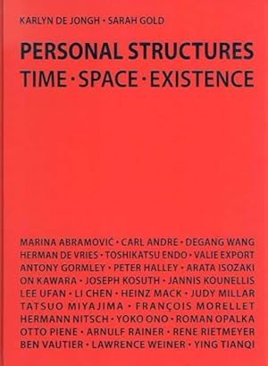 Image du vendeur pour Personal structures. Time - Space - Existence. mis en vente par Antiquariat Querido - Frank Hermann