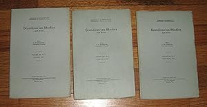 Scandinavian Studies and Notes 3 Issues, February, August, November 1922