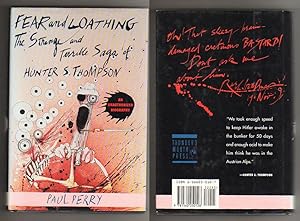 Seller image for FEAR and LOATHING. The Strange and Terrible Saga of Hunter S. Thompson for sale by COLLECTIBLE BOOK SHOPPE