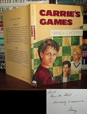 Seller image for CARRIE'S GAMES Signed 1st for sale by Rare Book Cellar