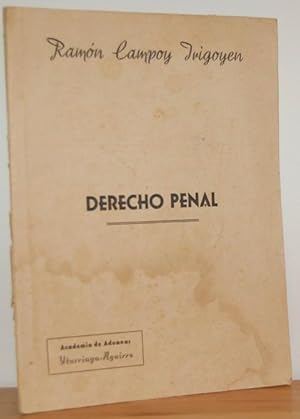 Imagen del vendedor de DERECHO PENAL a la venta por EL RINCN ESCRITO