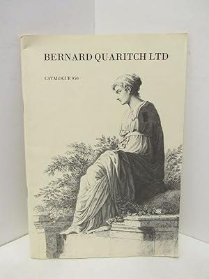 Image du vendeur pour BERNARD QUARITCH LTD CATALOGUE 950; mis en vente par Counterpoint Records & Books