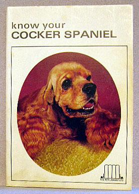 KNOW YOUR COCKER SPANIEL