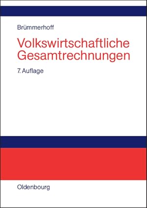 Imagen del vendedor de Volkswirtschaftliche Gesamtrechnungen. a la venta por Antiquariat Thomas Haker GmbH & Co. KG