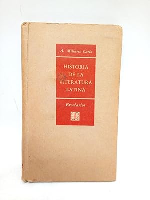 Imagen del vendedor de Historia de la Literatura Latina a la venta por Librera Miguel Miranda