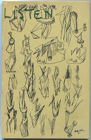 Bild des Verkufers fr Listen - Volume 3, Number 3 and 4, Spring 1960 zum Verkauf von Between the Covers-Rare Books, Inc. ABAA