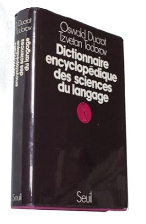 Bild des Verkufers fr Dictionnaire encyclopdique des sciences du langage zum Verkauf von Abraxas-libris