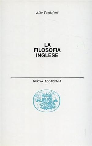 Image du vendeur pour La filosofia inglese. mis en vente par FIRENZELIBRI SRL