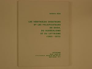 Imagen del vendedor de Les vritables crateurs et les falsificateurs de dada du surralisme et du lettrisme (1965-1973) Lettirmse Nouvelle srie N16-17-18-19-20 1973 a la venta por A Balzac A Rodin