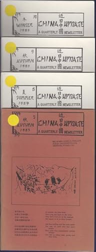 Image du vendeur pour China Update. A Quarterly Newsletter. Autumn 1983, No. 5; Summer 1984, No. 8; Autumn 1984, No. 9; Winter 1984, No.10. [4 Issues] mis en vente par Kaaterskill Books, ABAA/ILAB