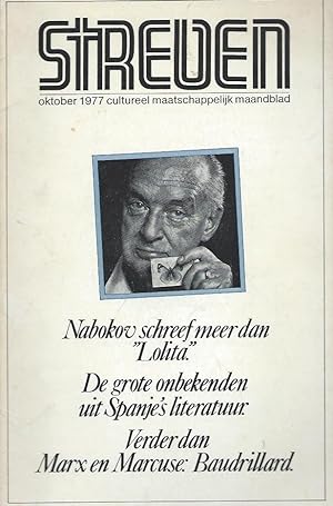 Seller image for Streven - cultuur maatschappelijk maandblad - 1977 (okt. - nov. - dec.) for sale by The land of Nod - art & books