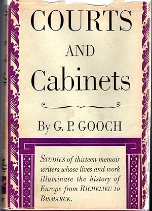 Imagen del vendedor de Courts and Cabinets a la venta por Dorley House Books, Inc.