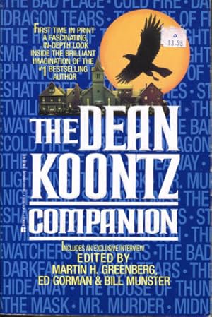 Immagine del venditore per The Dean Koontz Companion venduto da Dearly Departed Books