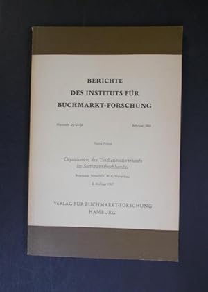 Seller image for Organisation des Taschenbuchhandels im Sortimentsbuchhandel for sale by Antiquariat Strter