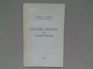 Quatre lettres de Martigues