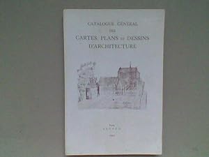 Catalogue général des cartes, plans et dessins d'architecture. Tome II, Série N - Départements Ai...