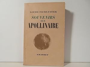 Imagen del vendedor de Souvenirs sur Apollinaire a la venta por Bidonlivre