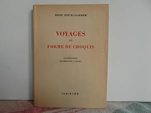 Imagen del vendedor de Voyages en forme de croquis a la venta por Bidonlivre