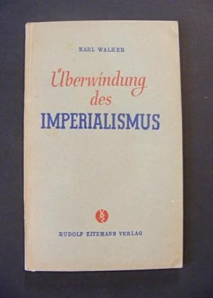 Seller image for berwindung des Imperialismus for sale by Antiquariat Strter