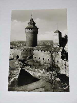 AK Nürnberg, Blick zur Burg