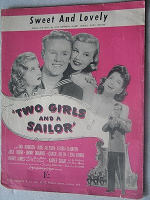 Seller image for Sweet and Lovely - from the Film Two Girls and a Sailor for sale by EbenezerBooks