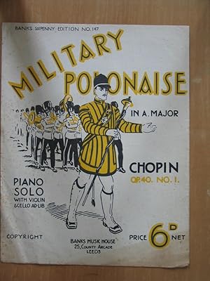 Military Polonaise - for Piano, violin and Cello