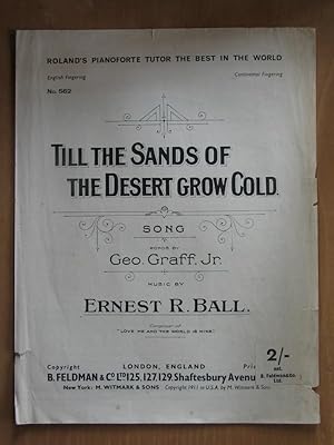 Seller image for Till the Sands of the Desert Grow Cold for sale by EbenezerBooks