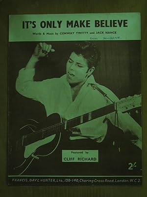 Imagen del vendedor de It's Only Make Believe - as Sung By Cliff Richard a la venta por EbenezerBooks