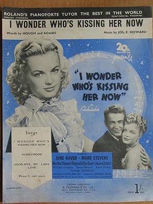 Seller image for I Wonder Who's Kissing Her Now for sale by EbenezerBooks