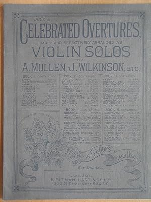Book 5 - Celebrated Overtures Easily and Effectively Arranged as Violin Solos