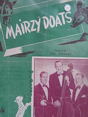 Imagen del vendedor de Mairzy Doats - Sung By the Jesters a la venta por EbenezerBooks