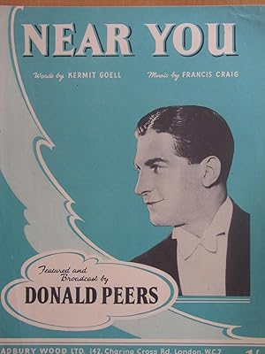 Seller image for Near You - as Recorded By Donald Peers for sale by EbenezerBooks