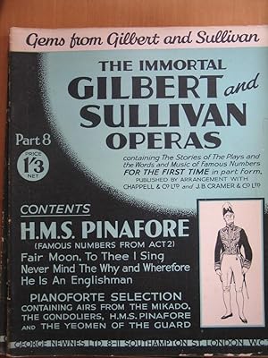 Imagen del vendedor de The Immortal Gilbert and Sullivan Operas Part 8 - H.M.S. Pinafore - Act 2 a la venta por EbenezerBooks