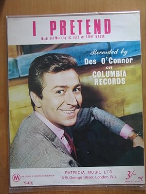 Seller image for I Pretend - as Sung By Des O'Connor for sale by EbenezerBooks