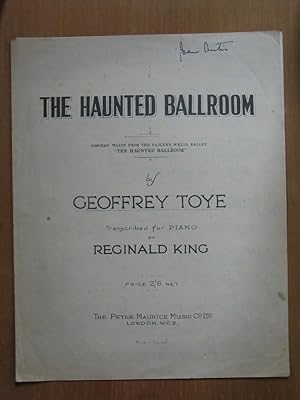 Image du vendeur pour The Haunted Ballroom, Concert Waltz from the Sadlers Wells Ballet mis en vente par EbenezerBooks